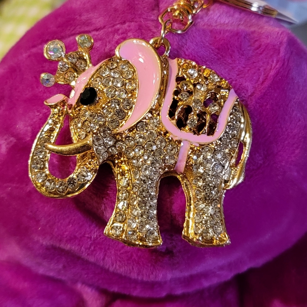 Lucky Elephant Keychain